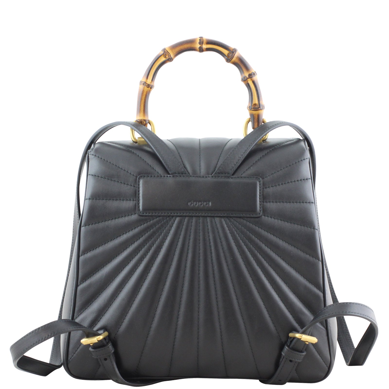 Gucci Queen Margaret Quilted Leather Backpack Back