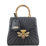 Gucci Queen Margaret Quilted Leather Backpack Front