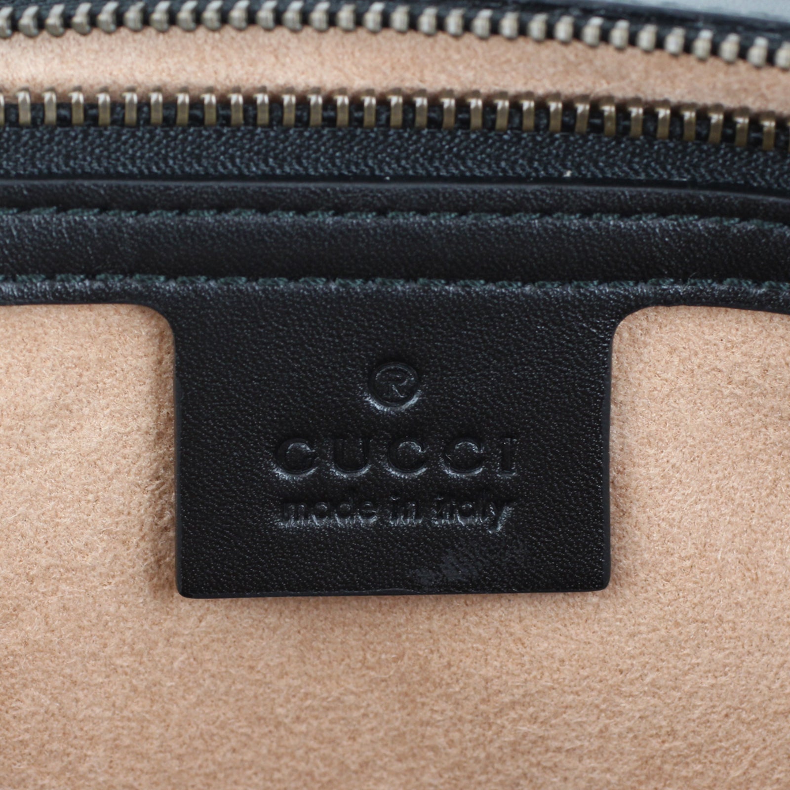 Gucci Queen Margaret Quilted Leather Backpack Stamp