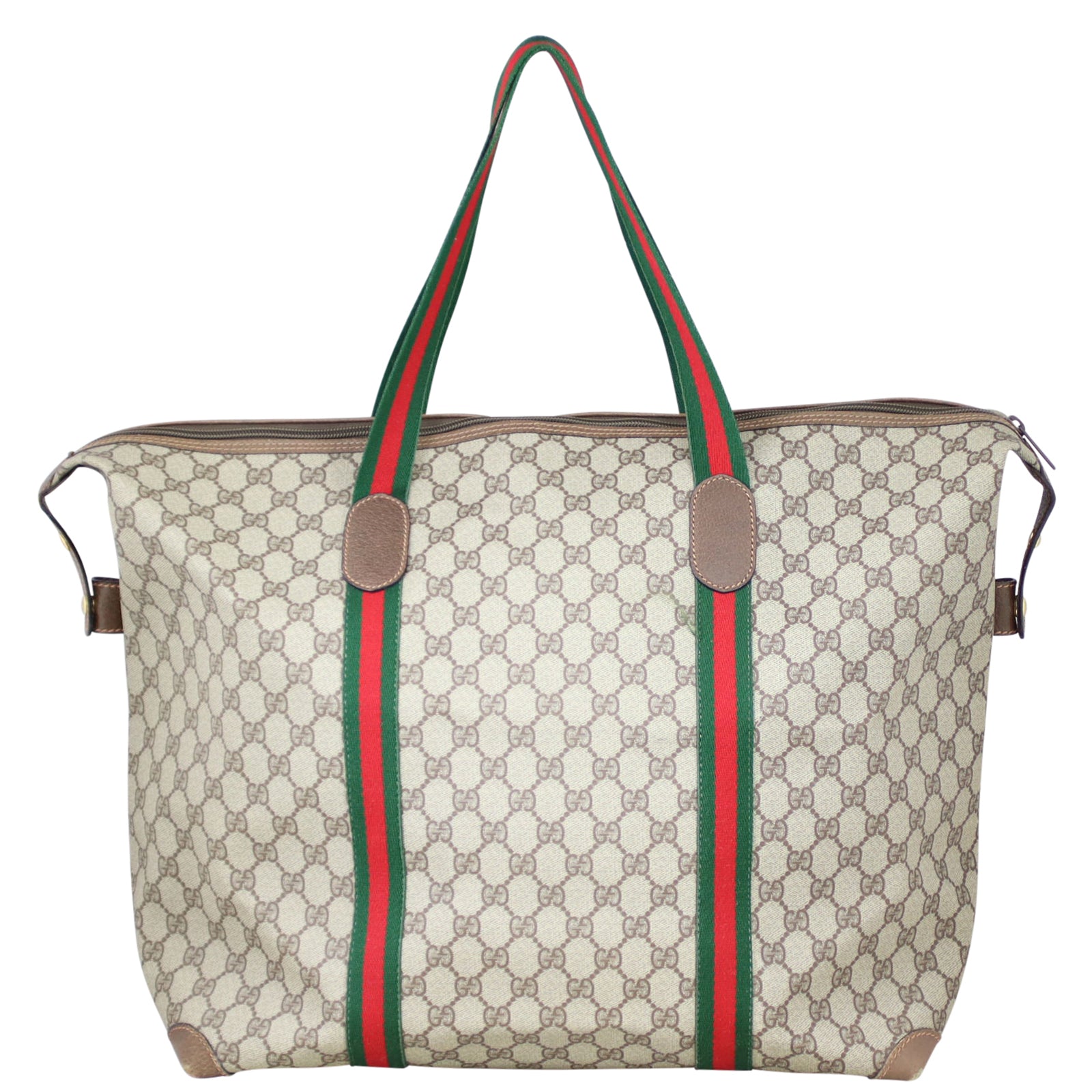 Gucci Sherry Line Weekender Tote Back