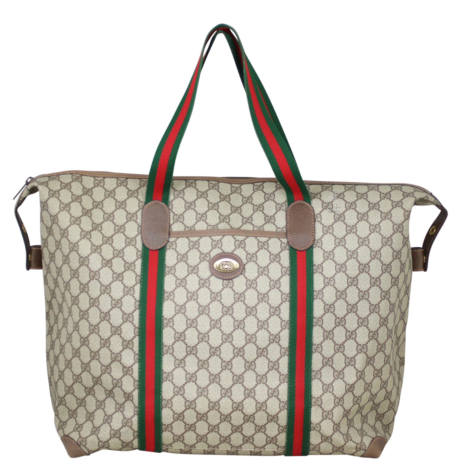 Gucci Sherry Line Weekender Tote Front