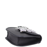 Gucci Small Linea Crystal Butterfly Shoulder Bag Corner