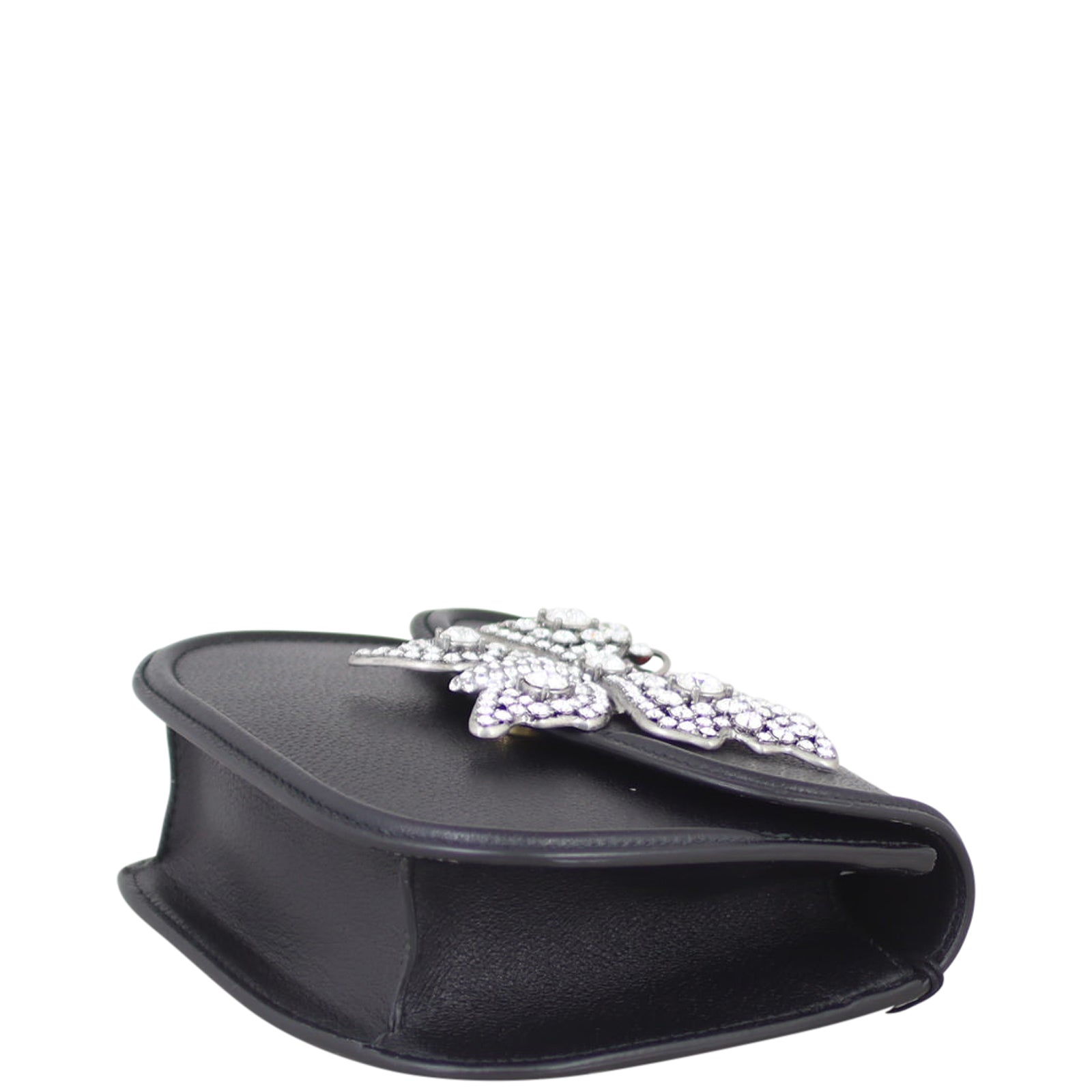 Gucci Small Linea Crystal Butterfly Shoulder Bag Corner