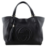 Gucci Soho Shoulder Bag Front sides out