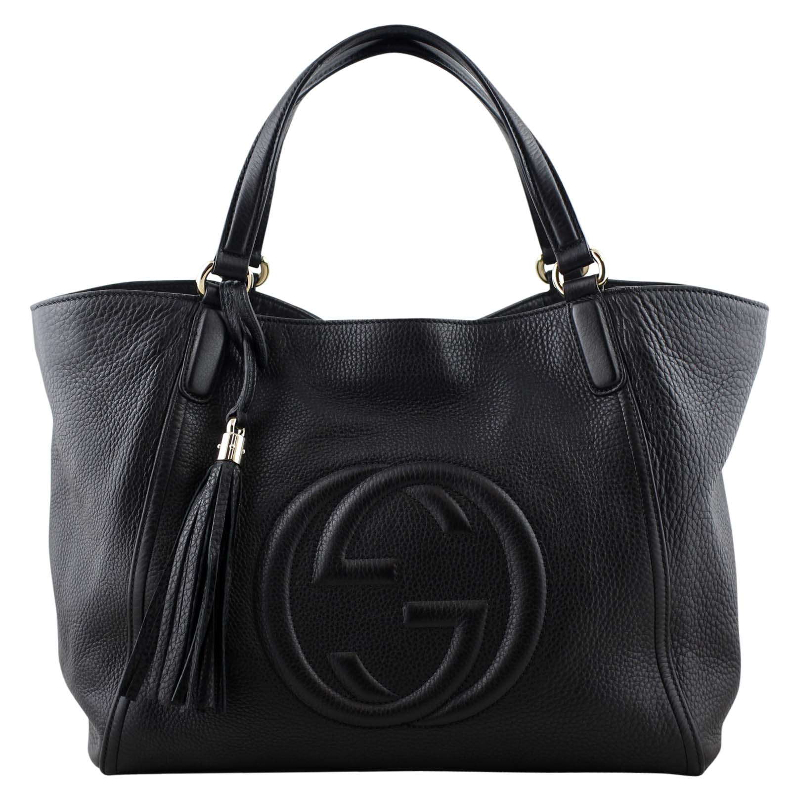 Gucci Soho Shoulder Bag Front sides out