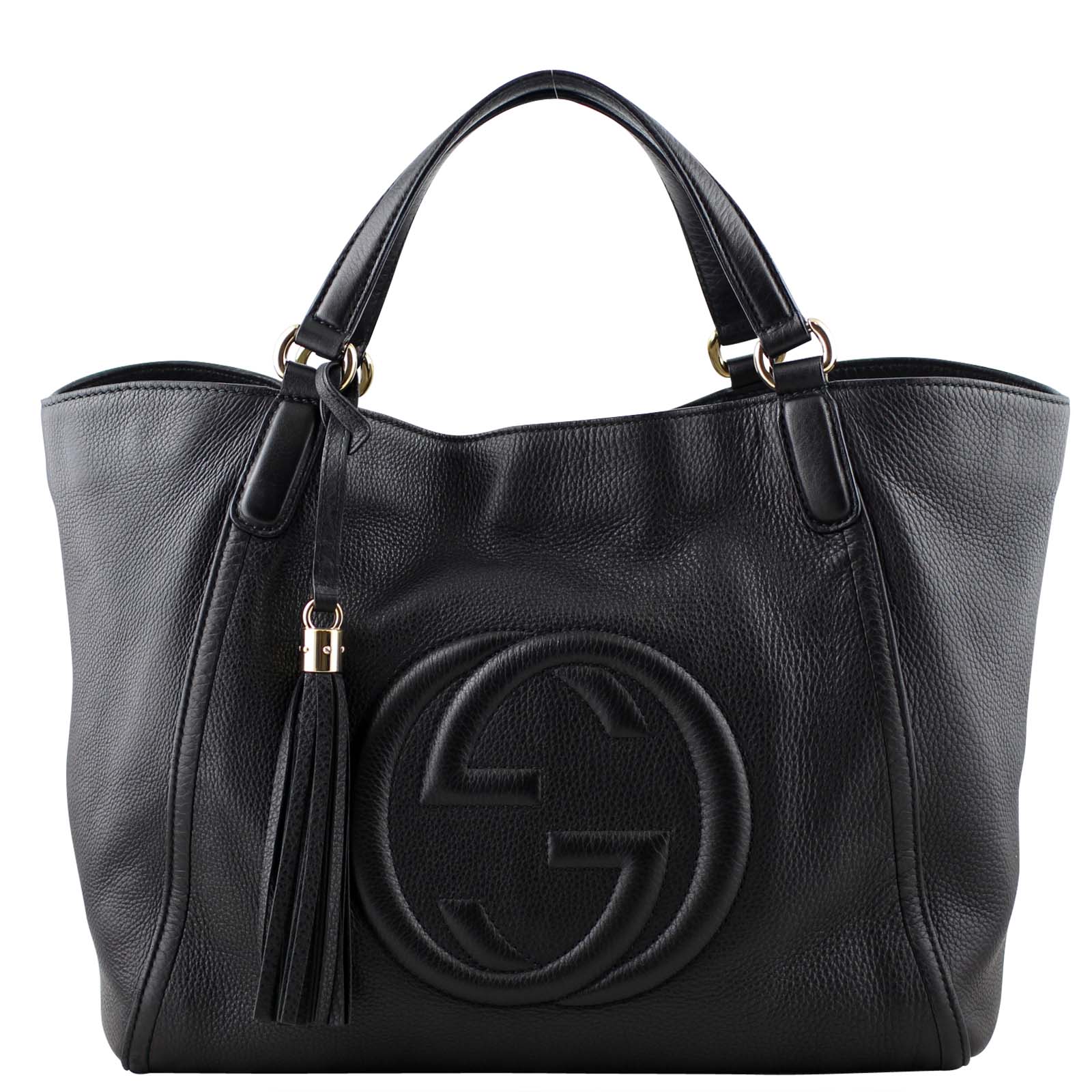 Gucci Soho Shoulder Bag Front - sides out