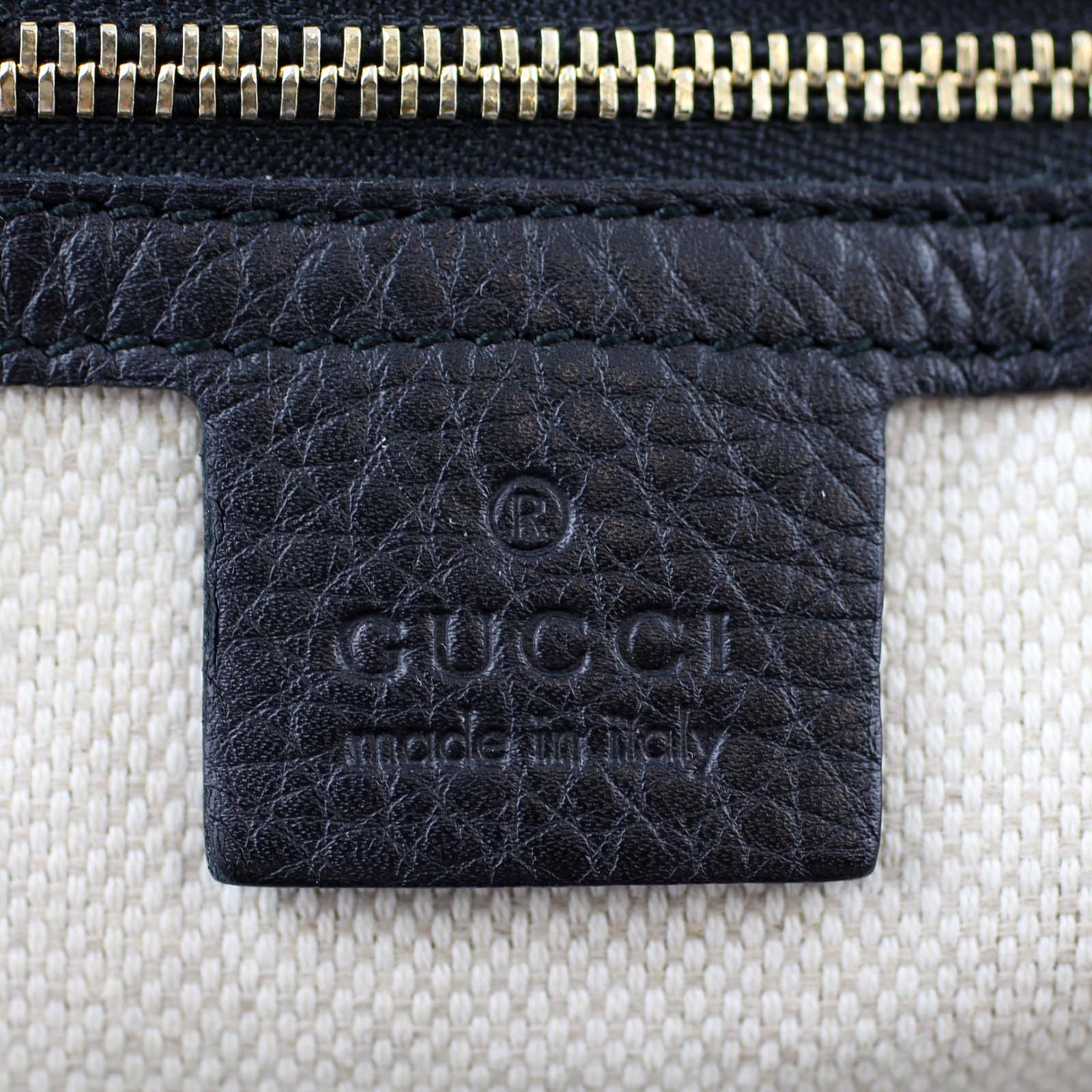 Gucci Soho Shoulder Bag Made in Italy