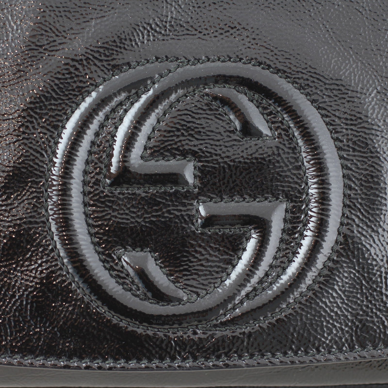 Gucci Soho Chain Crossbody Bag Logo
