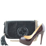 Gucci Soho Chain Crossbody Bag Scale