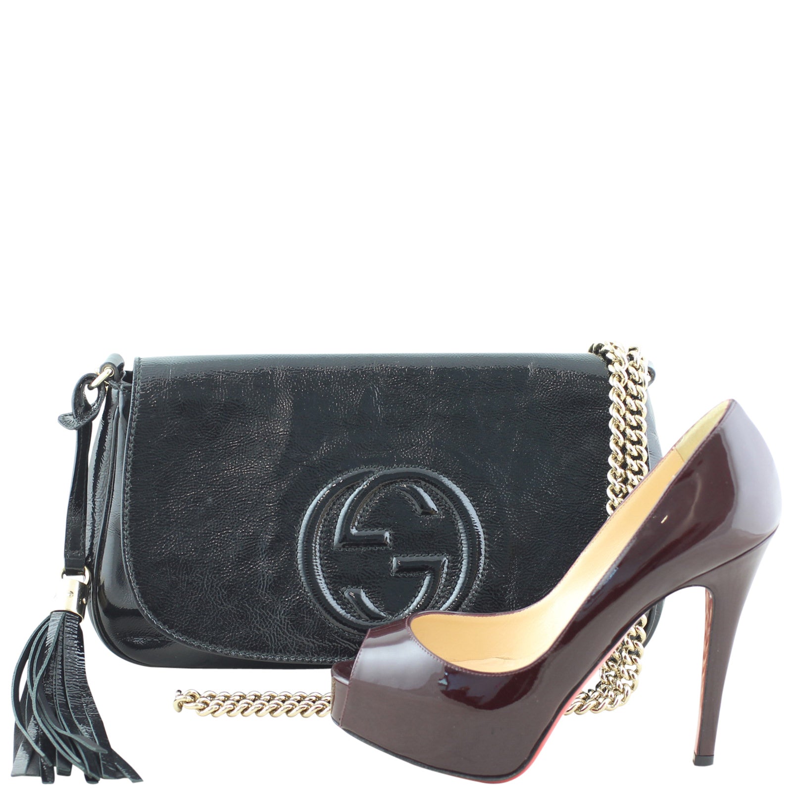 Gucci Soho Chain Crossbody Bag Scale