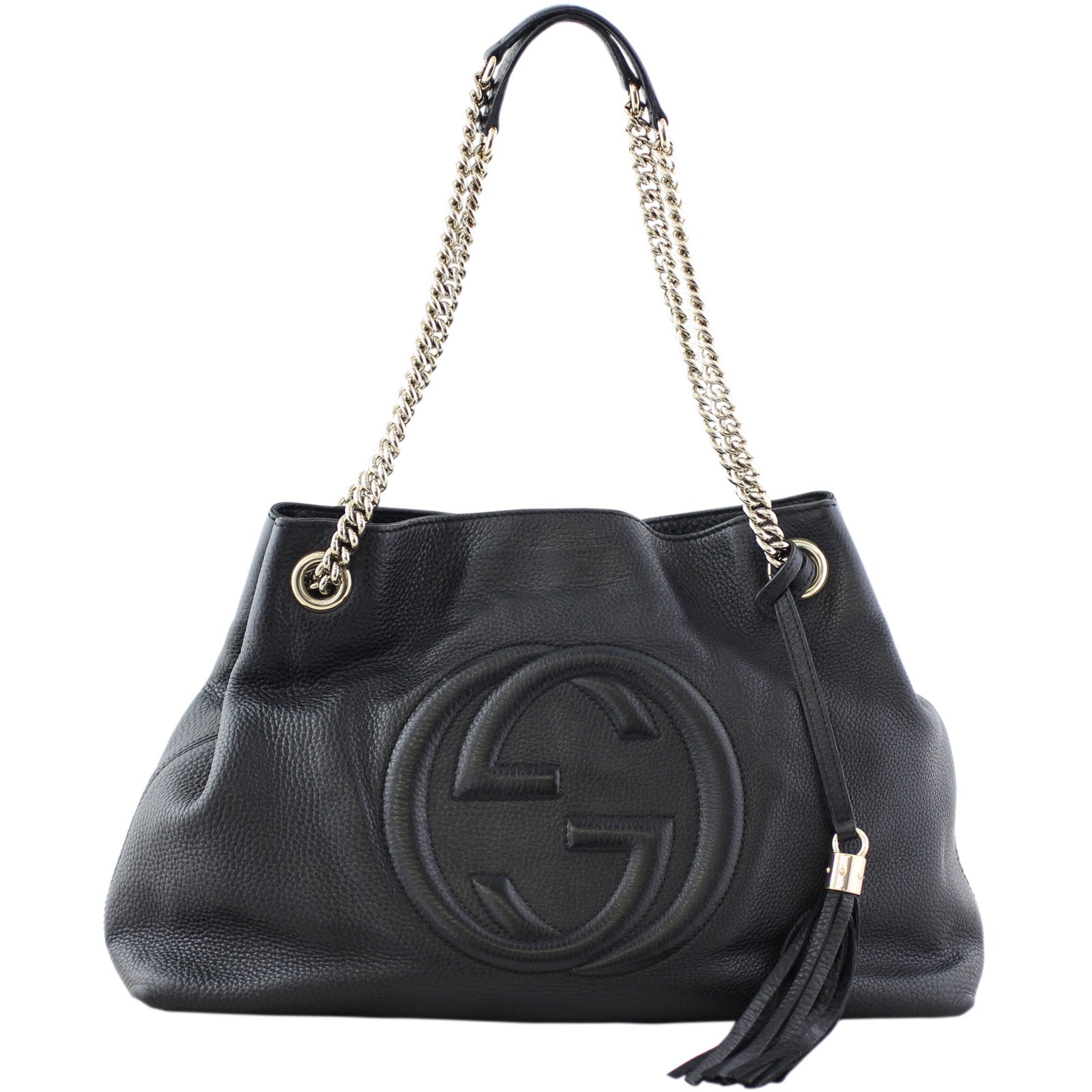 Gucci Soho Chain Medium Shoulder Bag Front