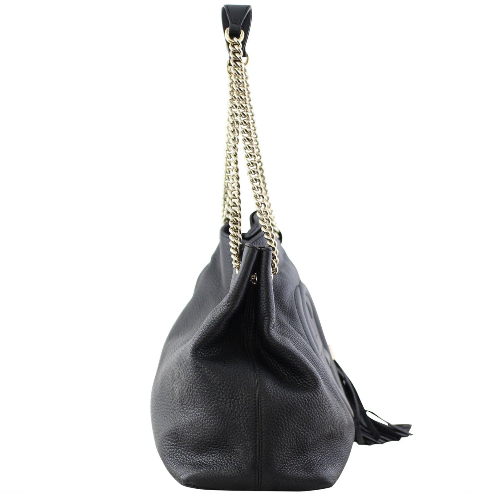 Gucci Soho Chain Medium Shoulder Bag Right