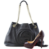 Gucci Soho Chain Medium Shoulder Bag Scale