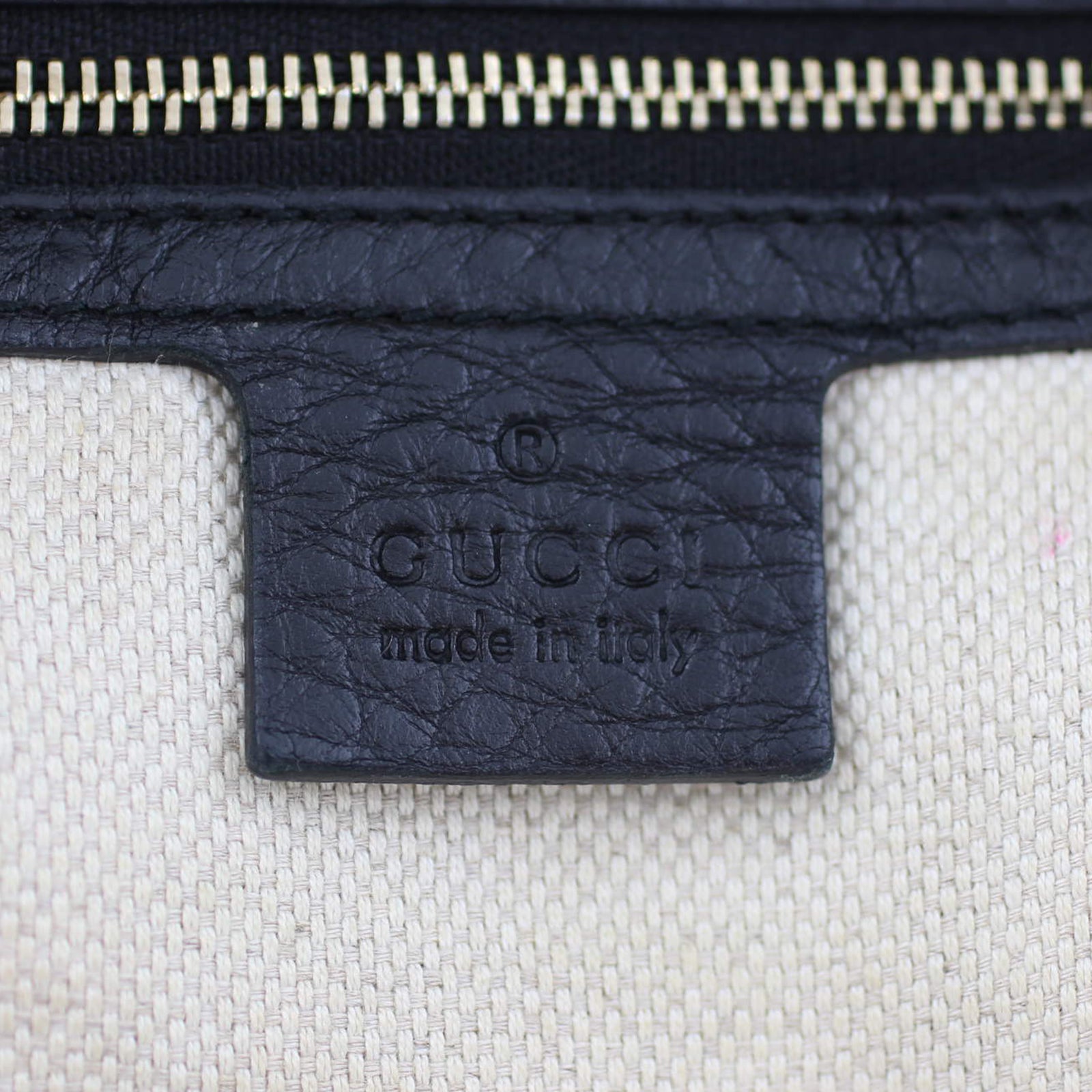 Gucci Soho Chain Medium Shoulder Bag Stamp