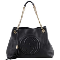 Gucci Soho Chain Shoulder Bag Front
