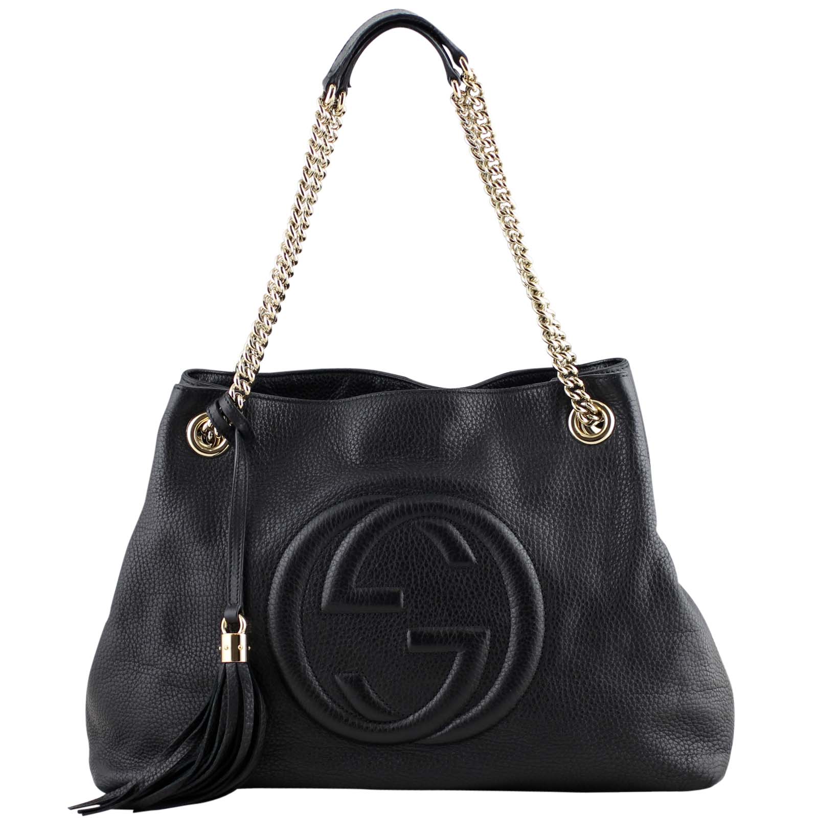 Gucci Soho Chain Shoulder Bag Front