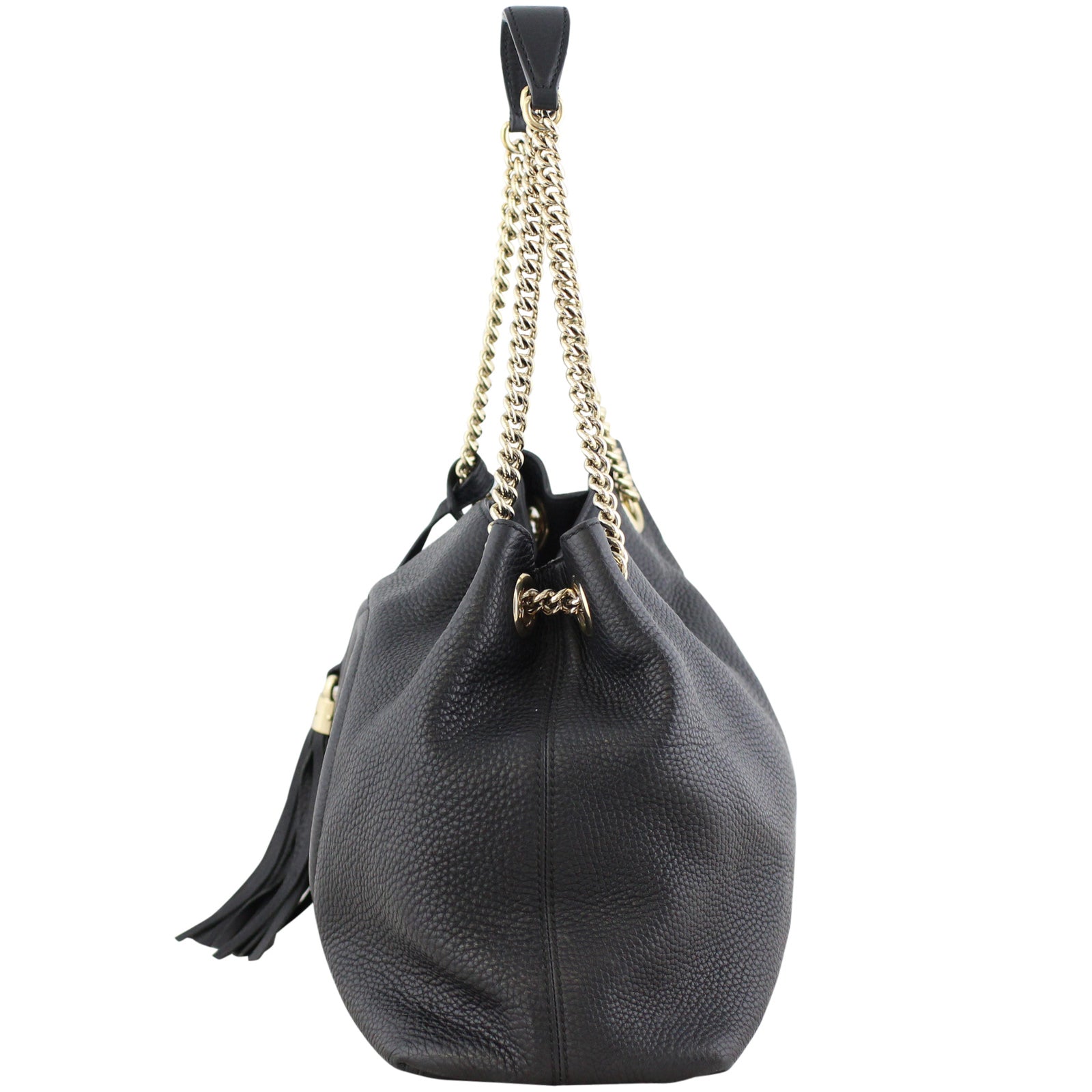 Gucci Soho Chain Shoulder Bag Left