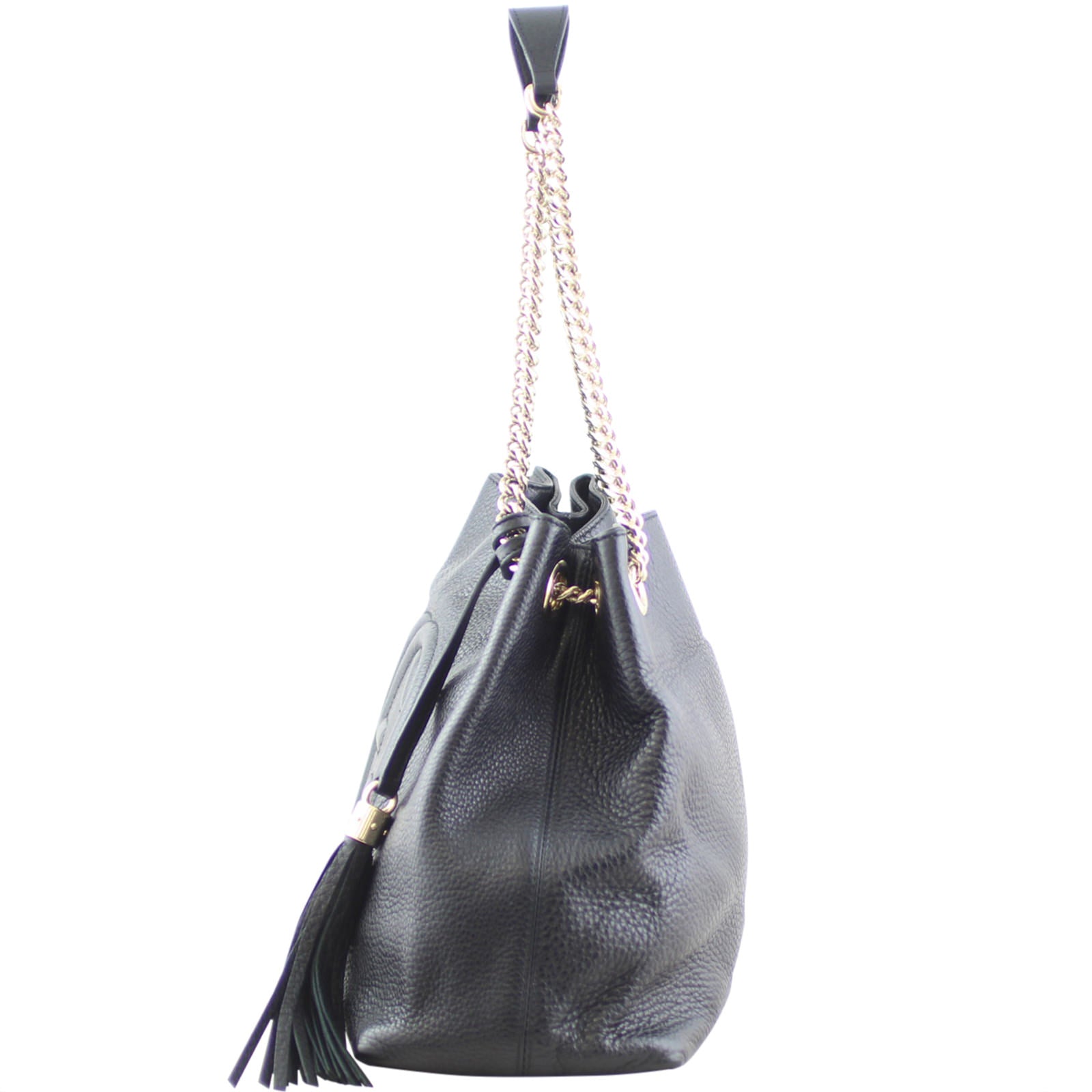 Gucci Soho Chain Shoulder Bag Left