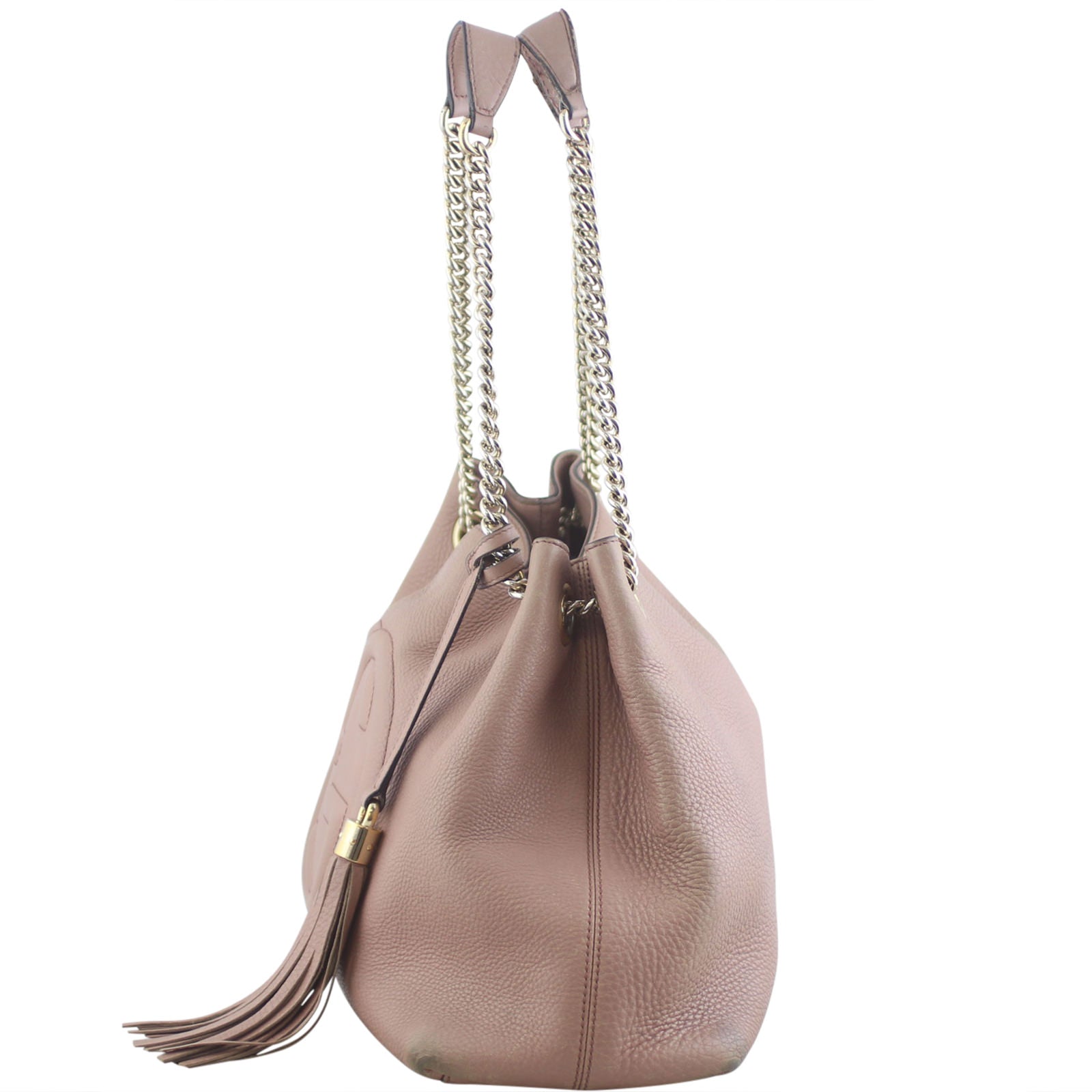 Gucci Soho Chain Shoulder Bag Left