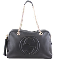 Gucci Soho Chain Zipped Large Shoulder Bag
