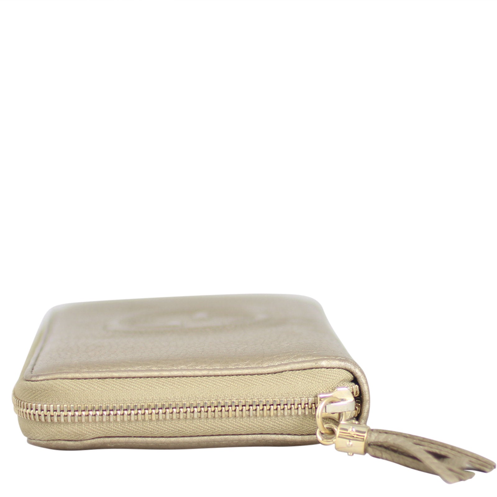 Gucci Soho Continental Wallet side front