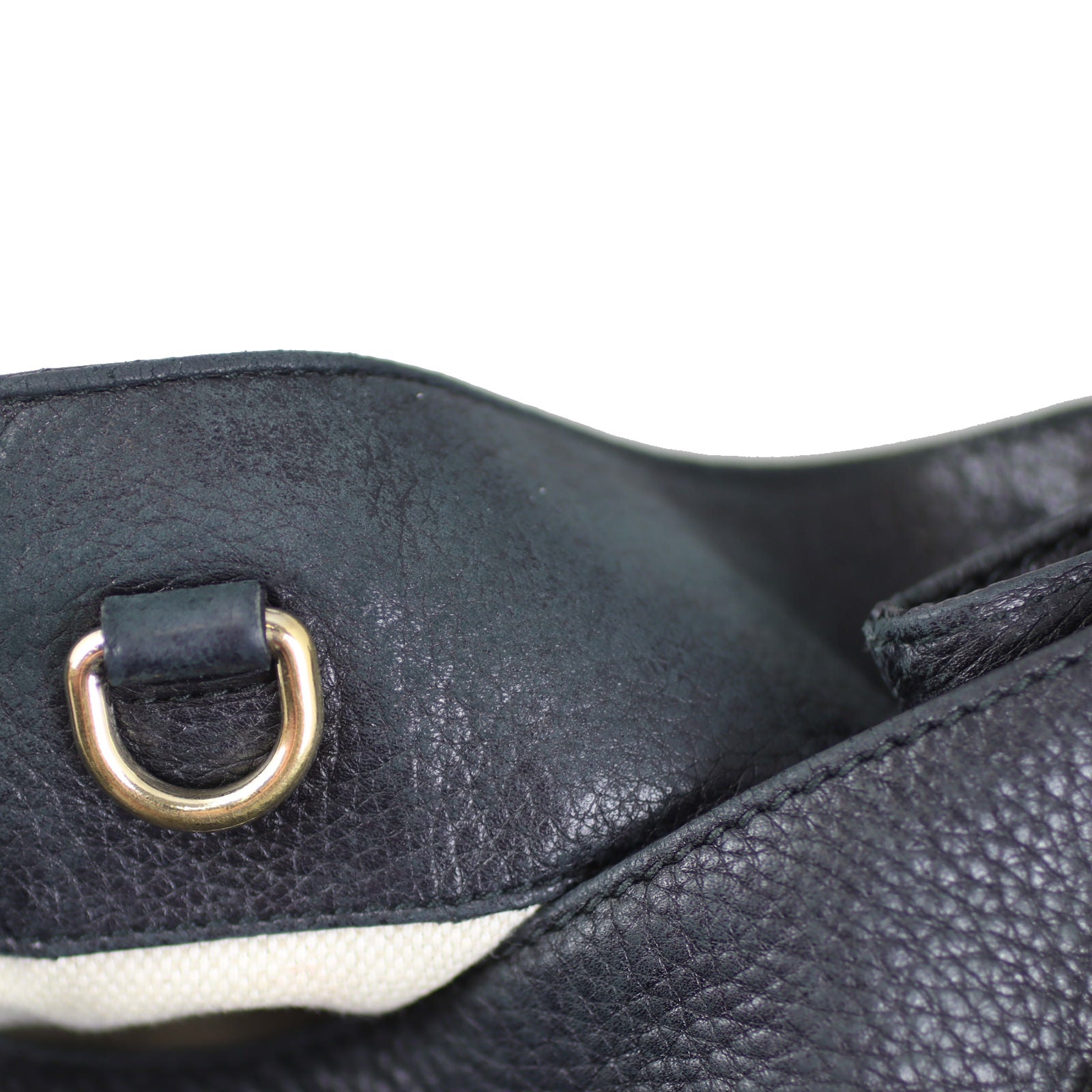 Gucci Soho Chain Shoulder Bag Medium Interior Rubbing