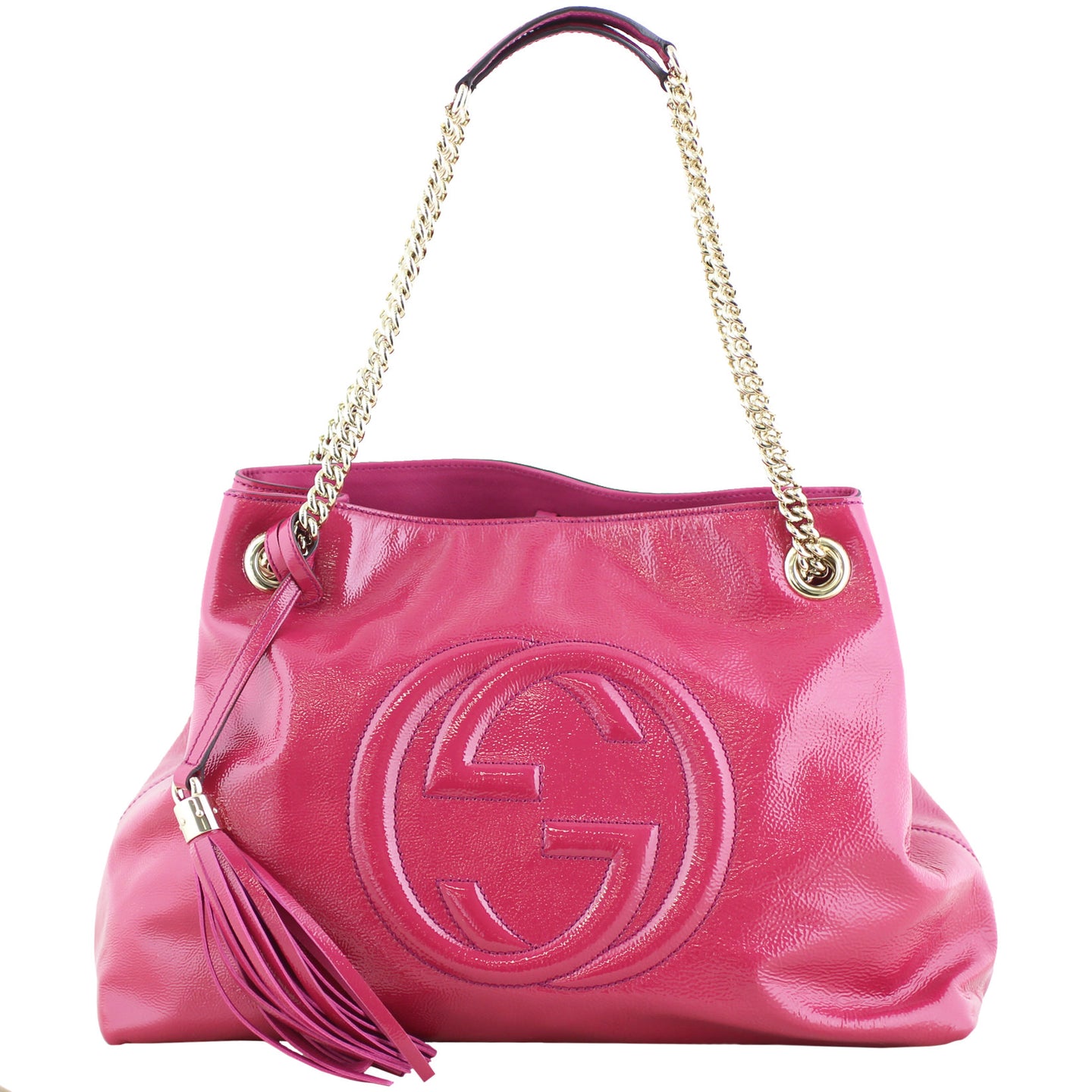 Gucci Soho Chain Medium Shoulder Bag Front