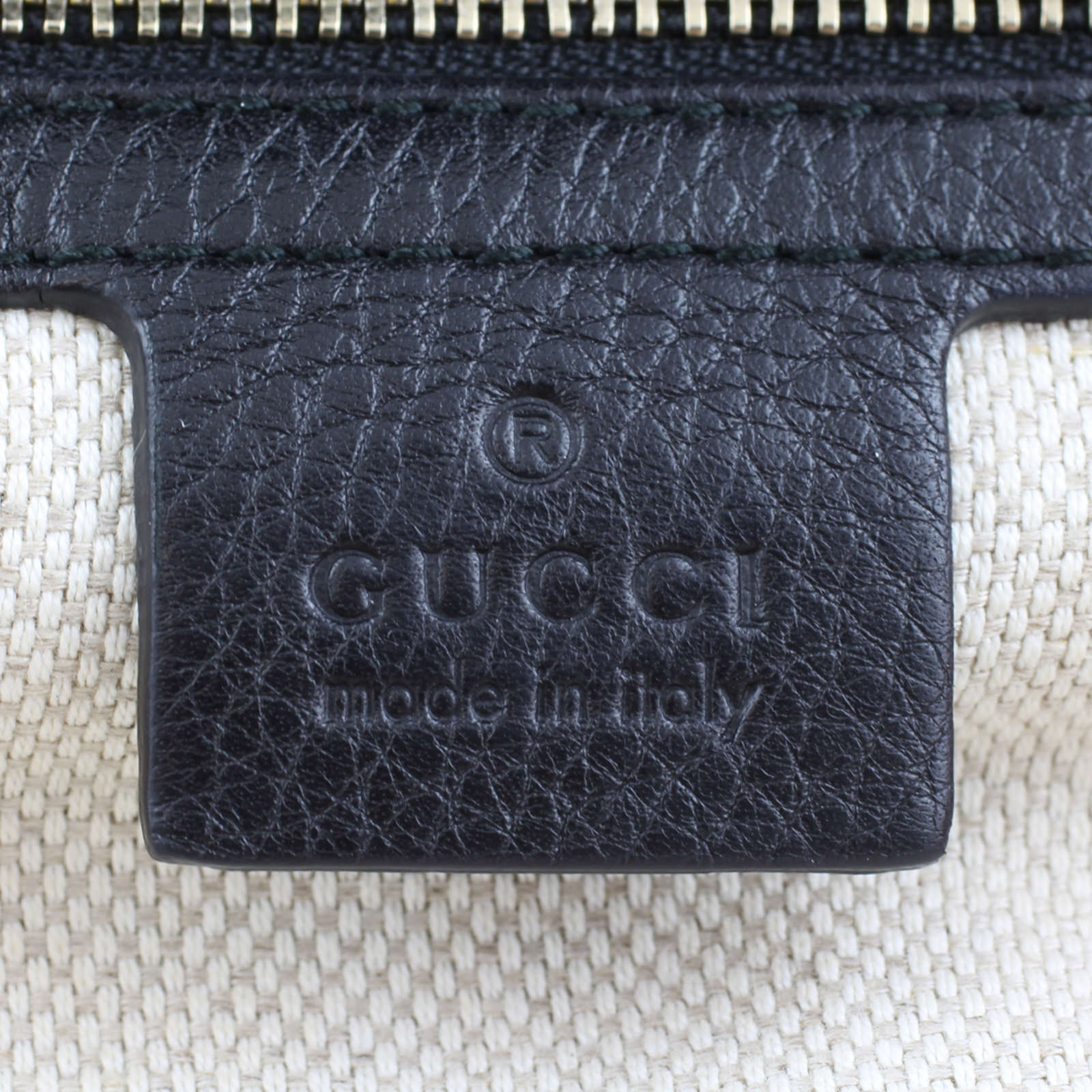 Gucci Soho Large Shoulder Bag Stamp