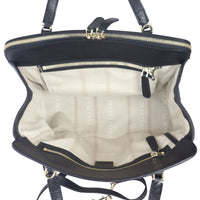 Gucci Soho Leather Satchel Whole interior