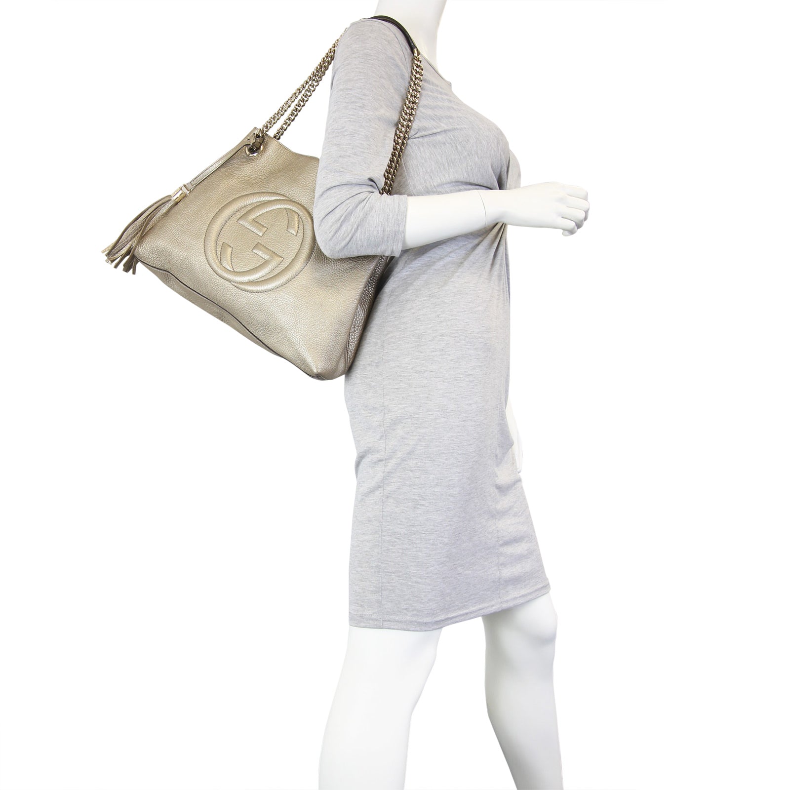 Gucci Soho Medium Chain Tote