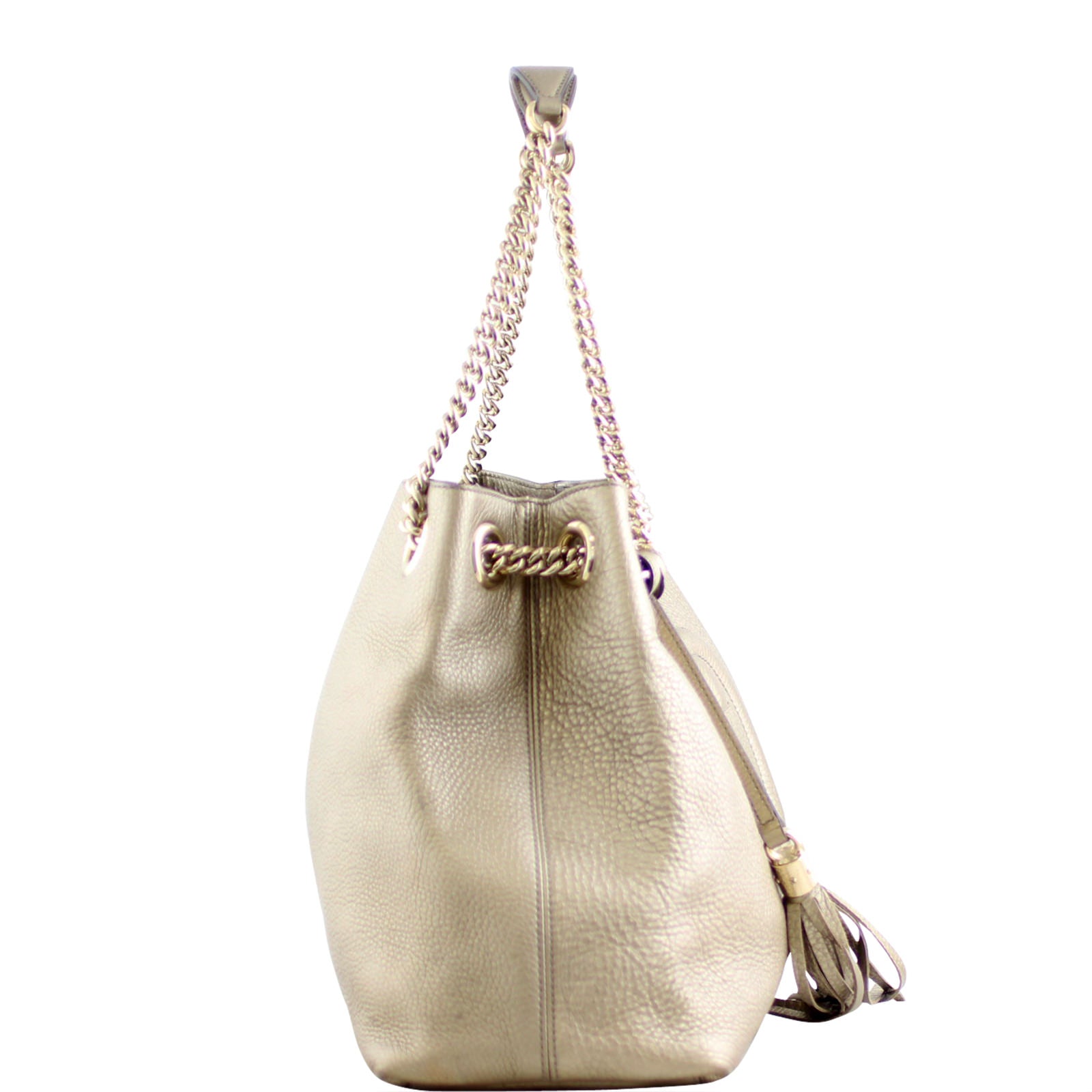 Gucci Soho Medium Chain Tote Left