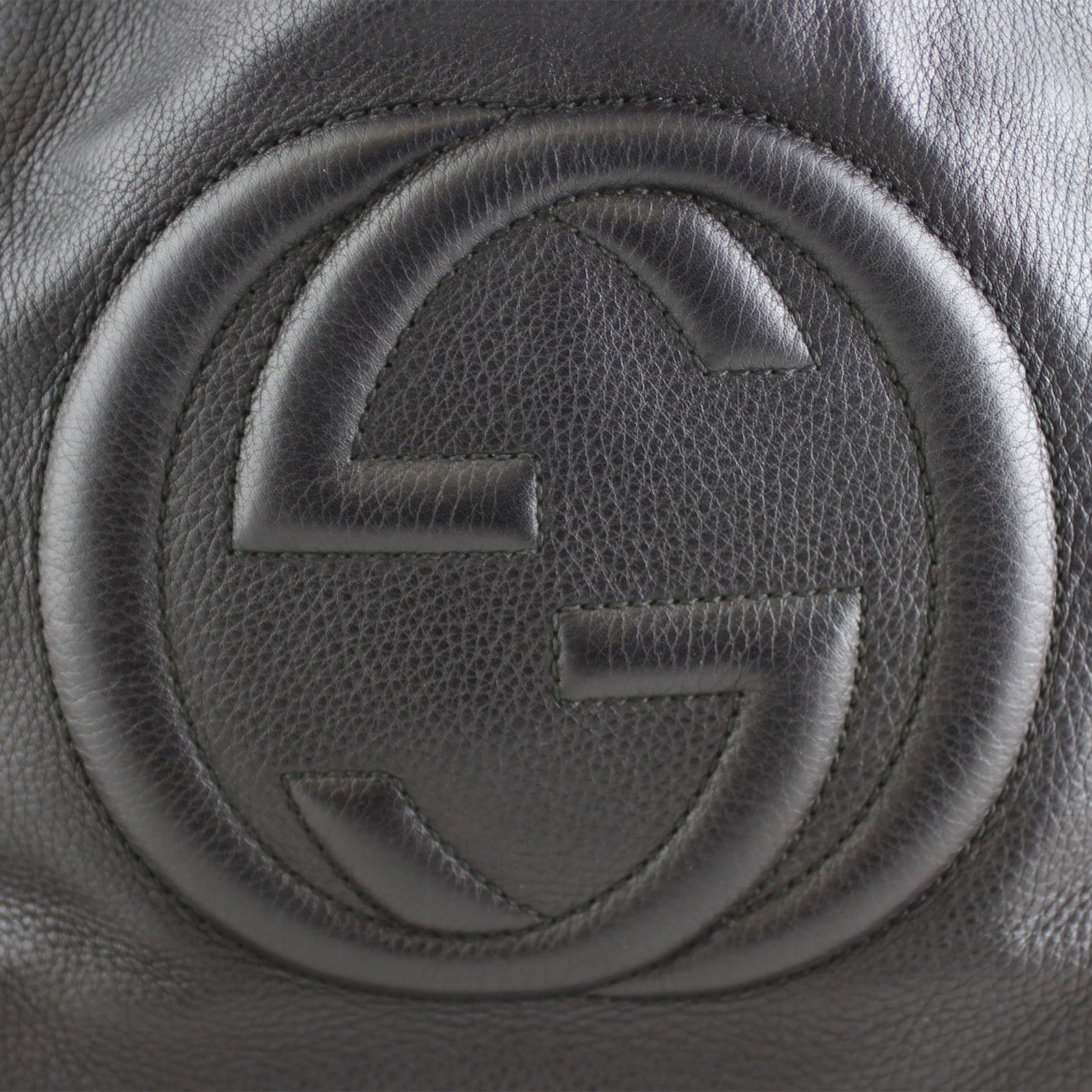 Gucci Soho Medium Tote Logo