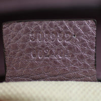 Gucci Soho Metallic Shoulder Bag Code