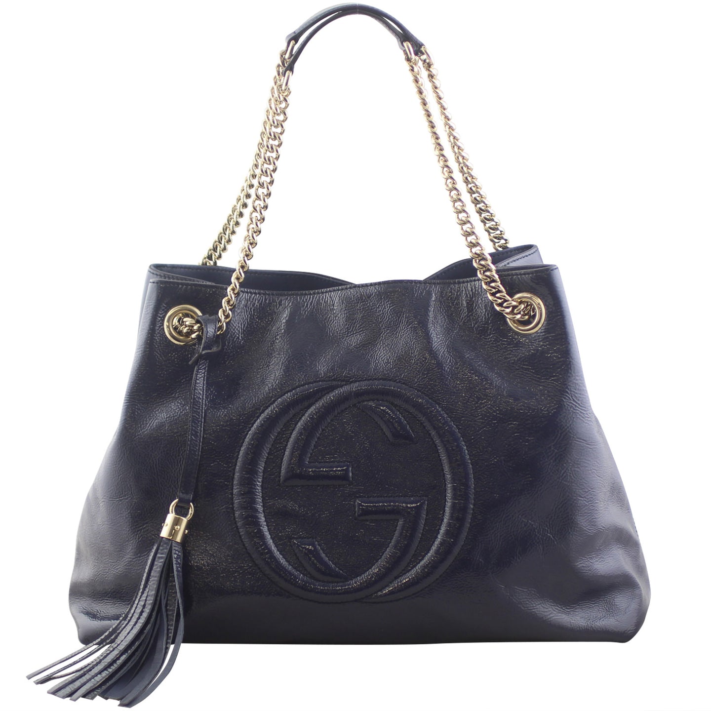 Gucci Soho Chain Shoulder Bag Front