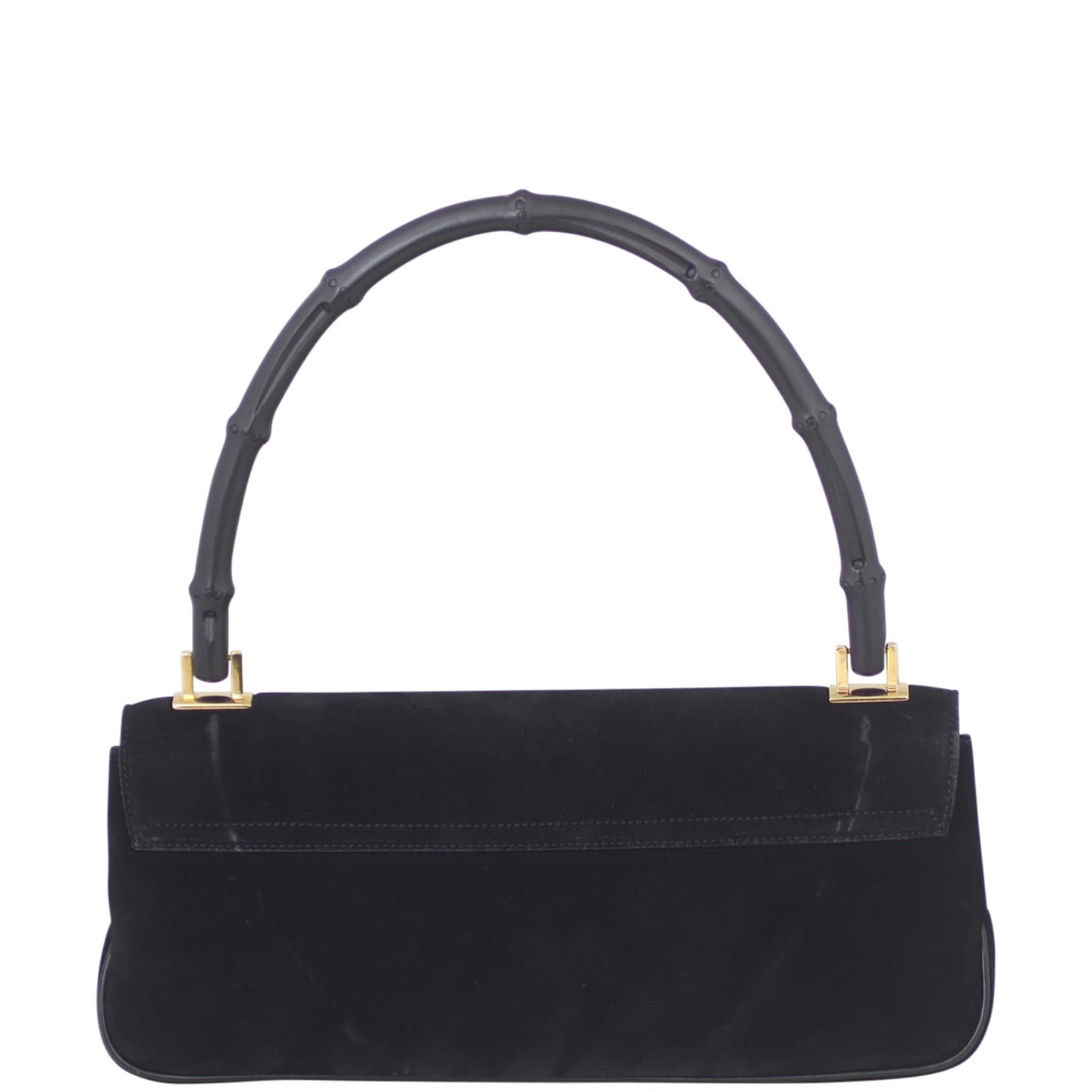 Gucci Suede Evening Bag Back