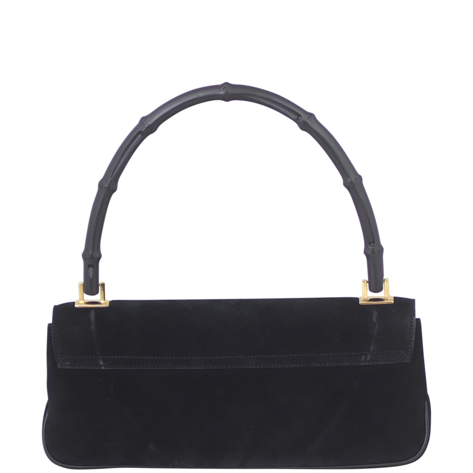 Gucci Suede Evening Bag Back