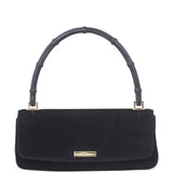 Gucci Suede Evening Bag Front