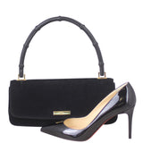 Gucci Suede Evening Bag Scale