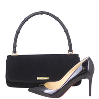 Gucci Suede Evening Bag Scale