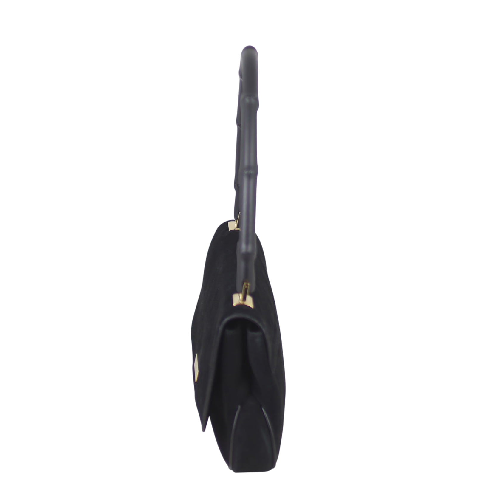 Gucci Suede Evening Bag Left