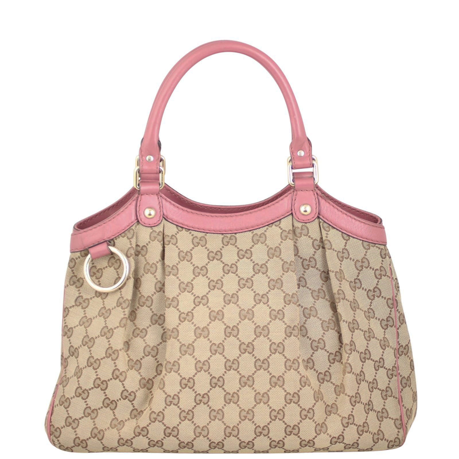 Gucci Sukey GG Canvas Large Tote Front
