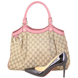 Gucci Sukey GG Canvas Large Tote Shoe