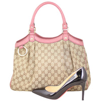 Gucci Sukey GG Canvas Large Tote Shoe