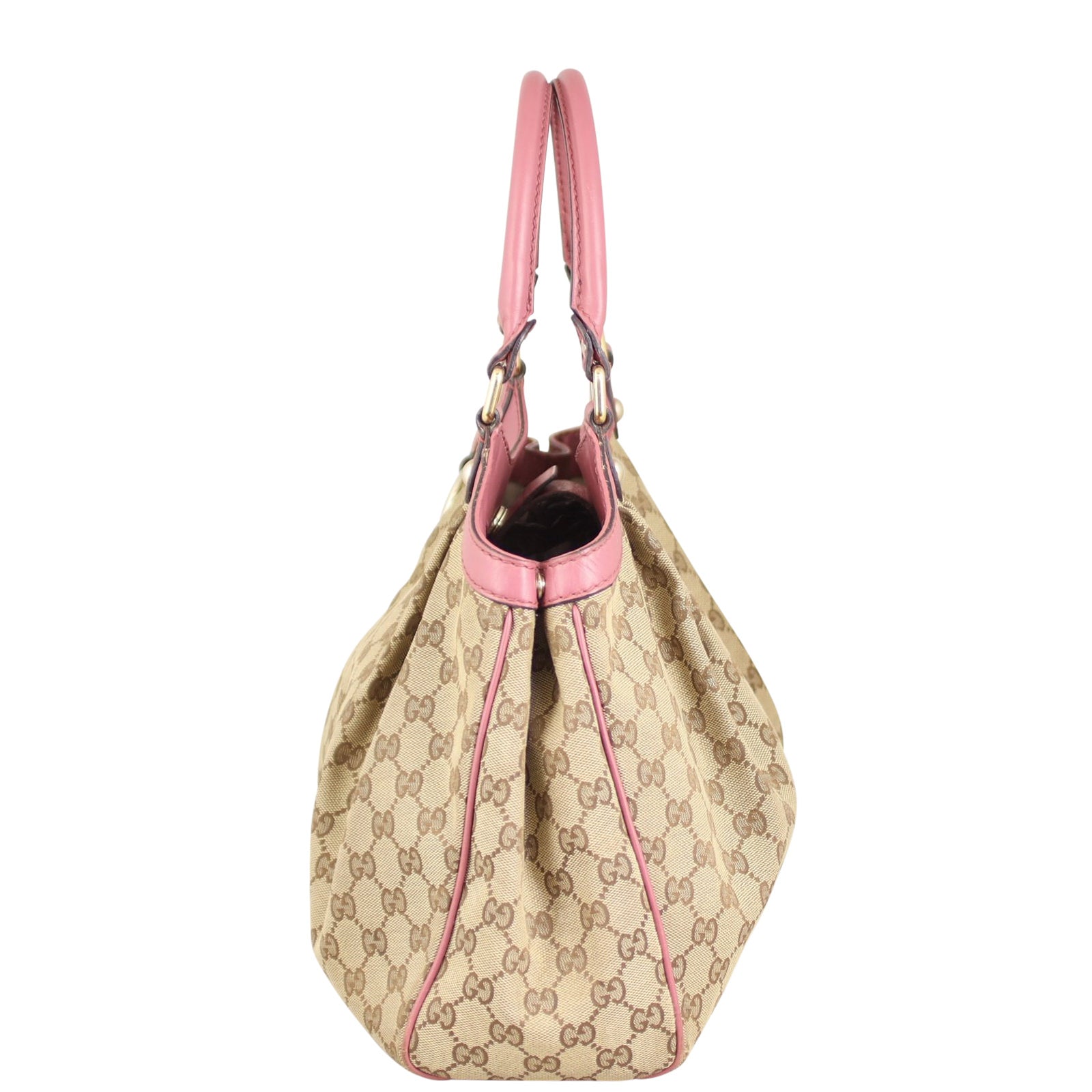 Gucci Sukey GG Canvas Large Tote Side