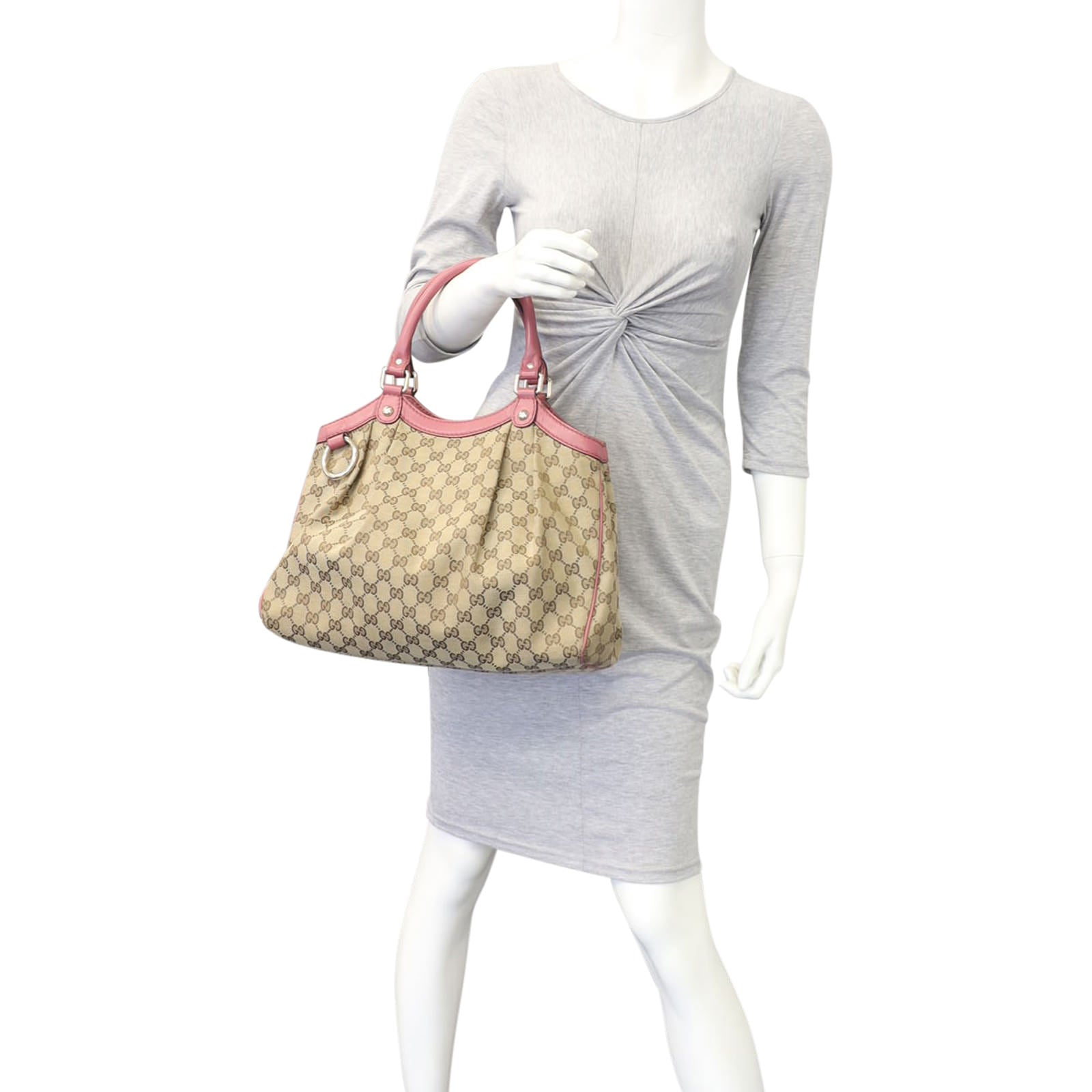 Gucci Sukey GG Canvas Large Tote Mannequin