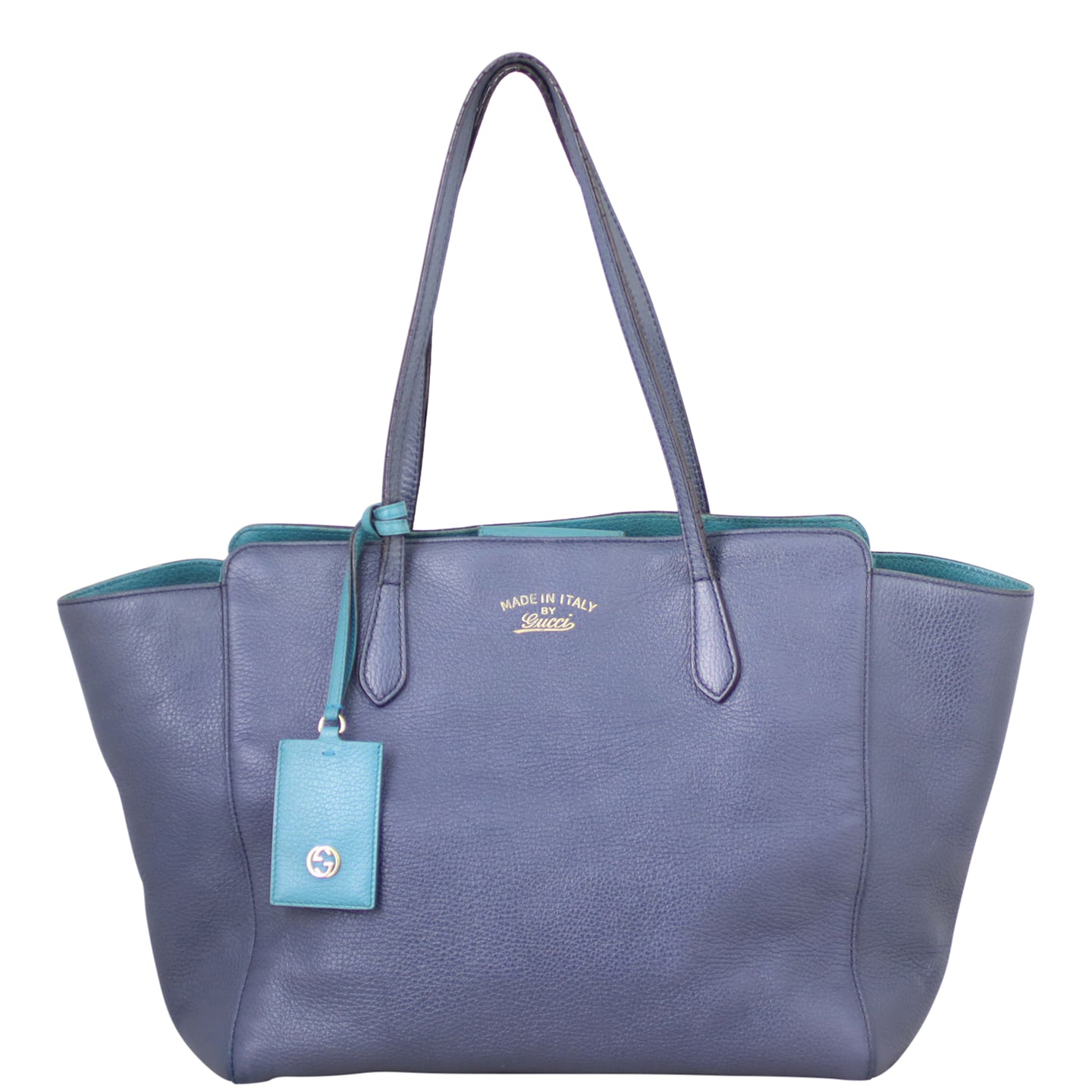 Gucci Swing Leather Tote Medium Front