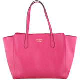 Gucci Swing Medium Leather Tote Front