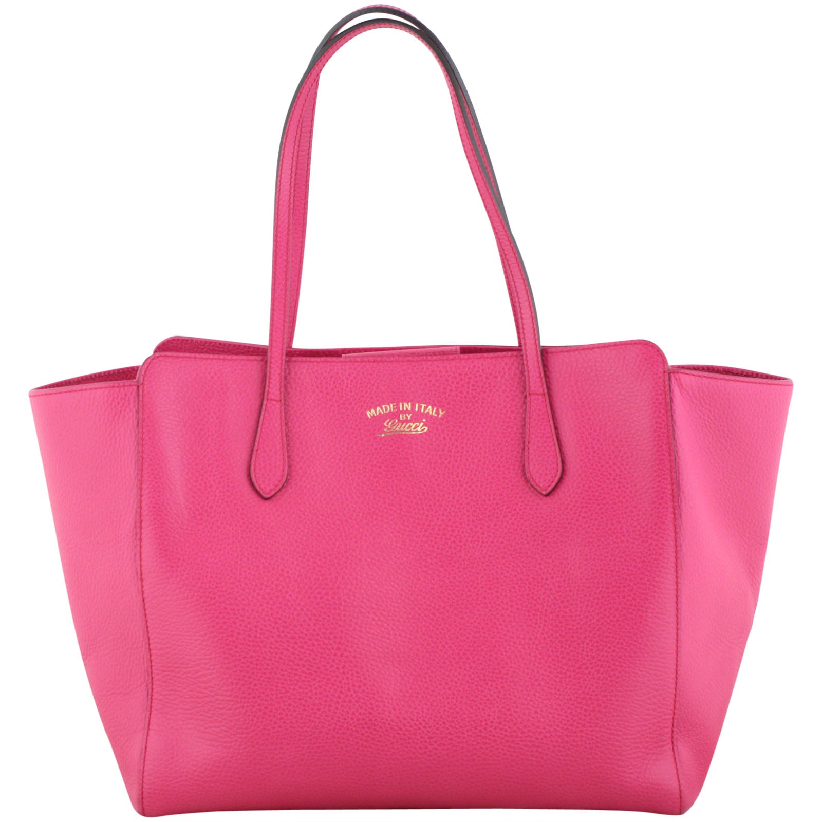 Gucci Swing Medium Leather Tote Front