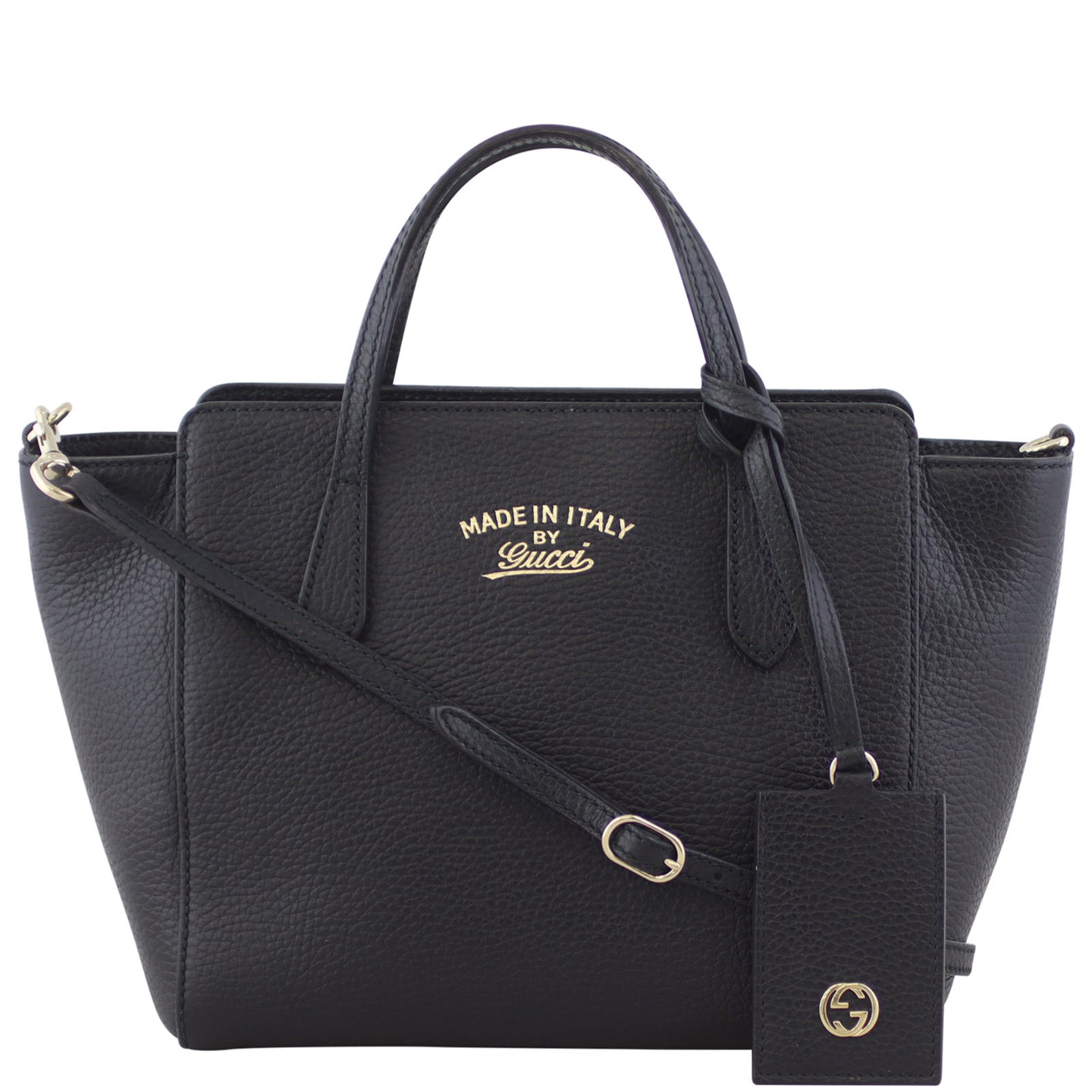 Gucci Swing Mini Top Handle Tote front strap