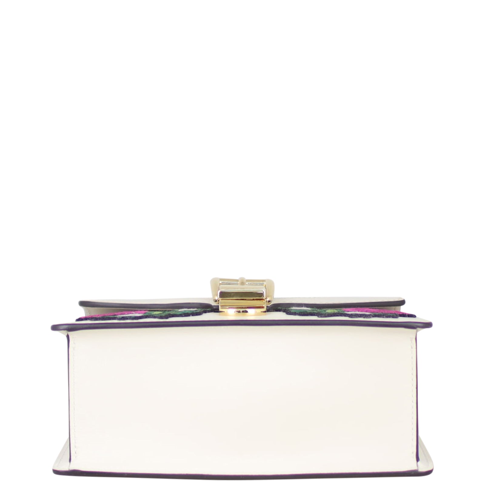 Gucci Sylvie Embroidered Top Handle Mini Bag Base